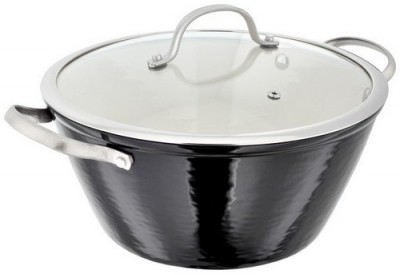 Stellar Cast Iron 24cm Casserole with Lid